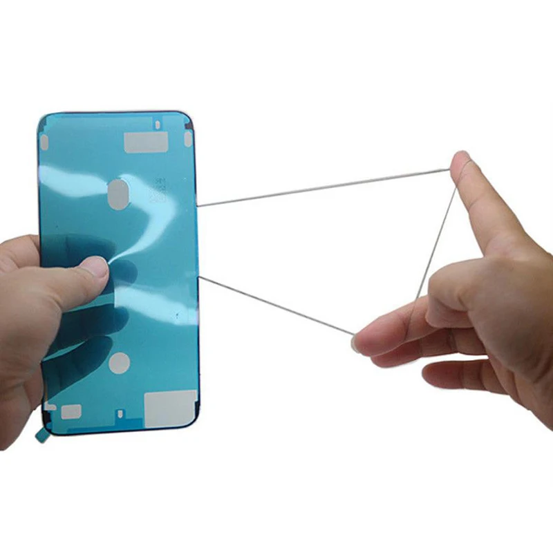 JAVY 100 шт. Водонепроницаемый клей для iPhone 7 6S Plus 3 м ЖК дисплей Стикеры 8 XR X XS 11 Pro Max