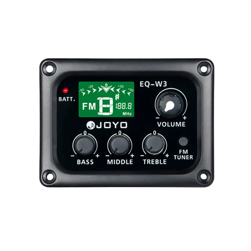 JOYO EQ W3 Беспроводной 3 полосным эквалайзером Акустическая Электрогитара Палочки