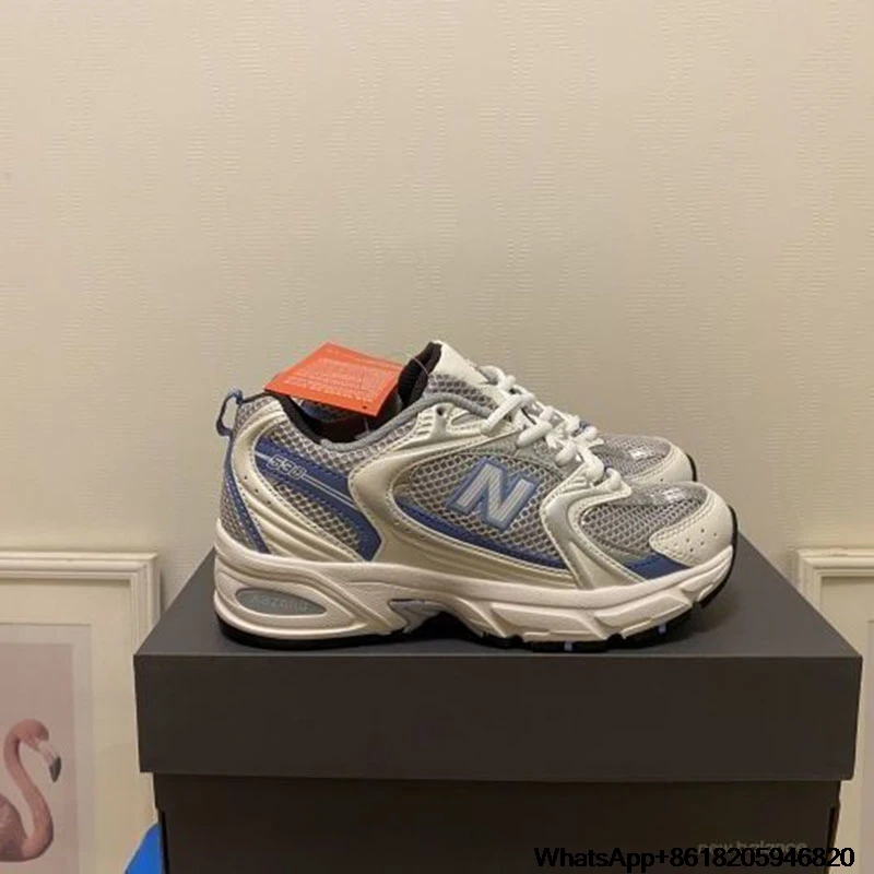 

NB 530 Autumn and Winter Mens Shoes Nb530 Series Co-Branded Retro Female Gray Shoes Sneakers unning shoes women size 36-45