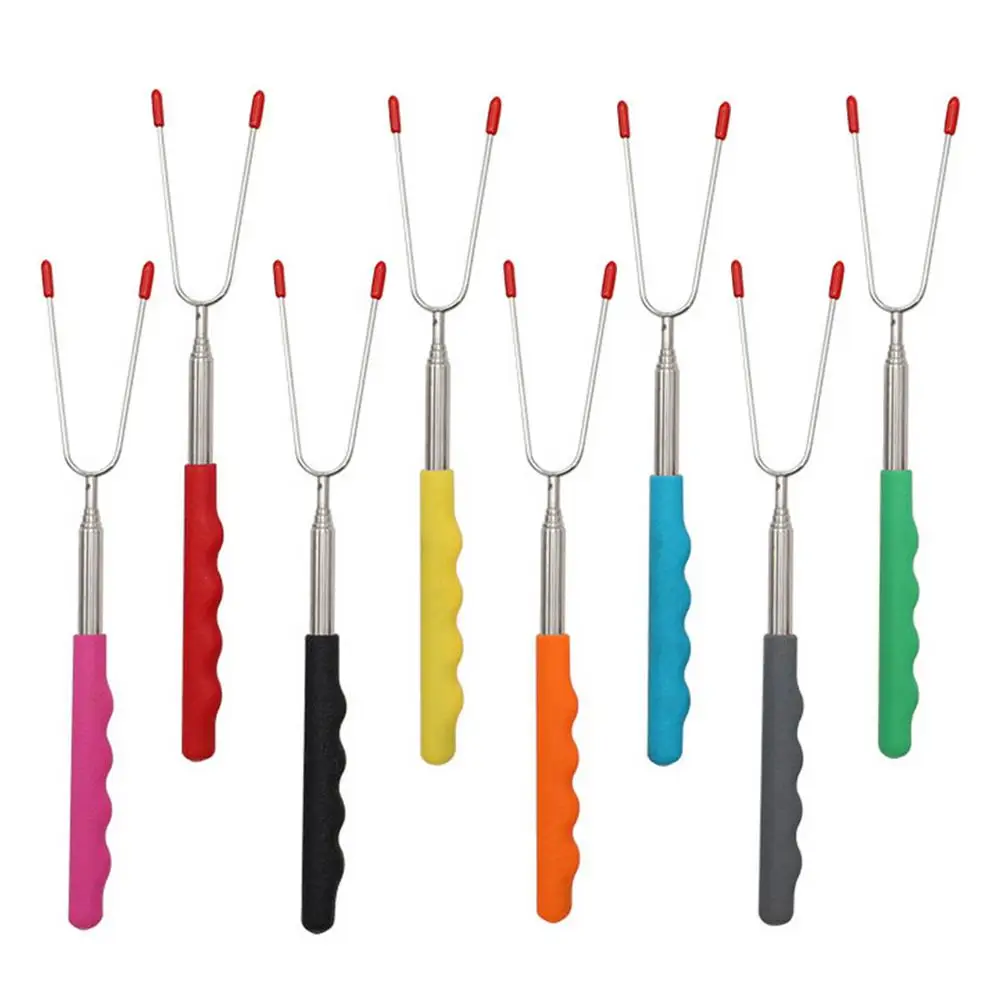 

Набор из 8 предметов вилок для барбекю, телескопический резак для барбекю из нержавеющей стали с деревянной ручкой, фотоэлектрическая вилка...