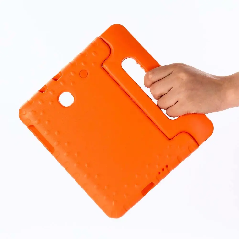 Для samsung Galaxy Tab A 8,0 T387 чехол детский противоударный EVA Foam 8 дюймов чехол для планшета для samsung Tab A 8,0 T387 чехол-подставка - Цвет: Оранжевый