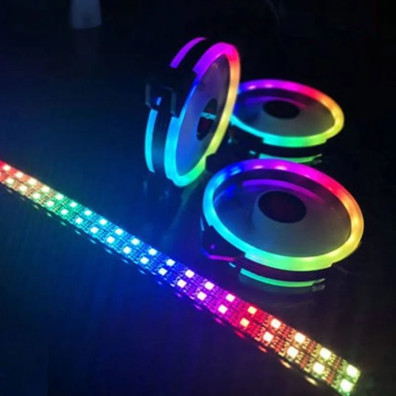 

RGB Color Changing Chassis Fan, 12cm, Aurora, Eclipse, RGB, Silent