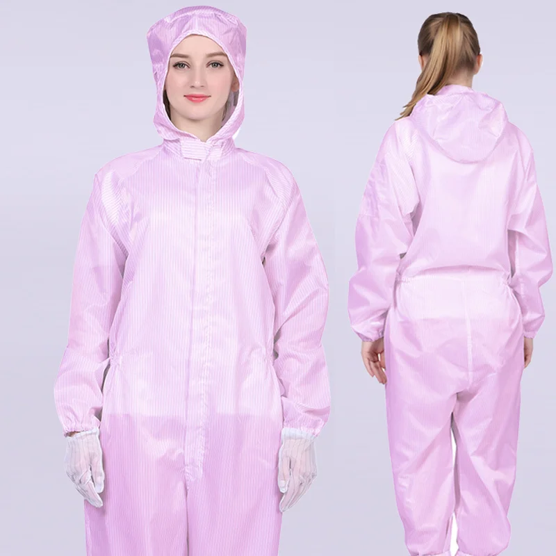 

2021 New Overalls Anti Static Coverall Cleanroom Suit Dust Work Clothes Electronic Painting Factory Uniform