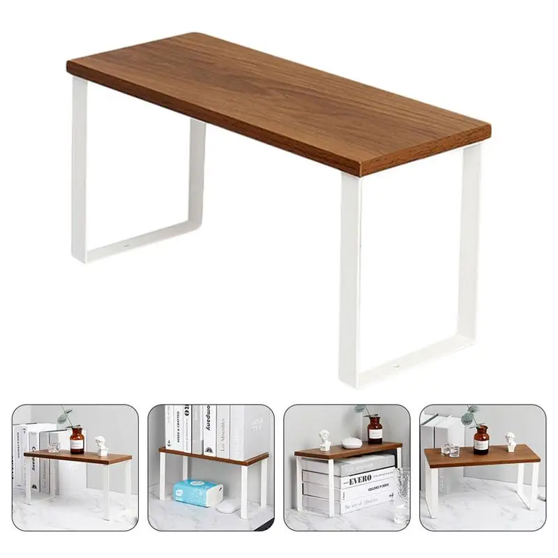 

1Pc Desktop Storage Rack Multifunction Kitchen Seasoning Sundries Rack Office Desktop Organizer