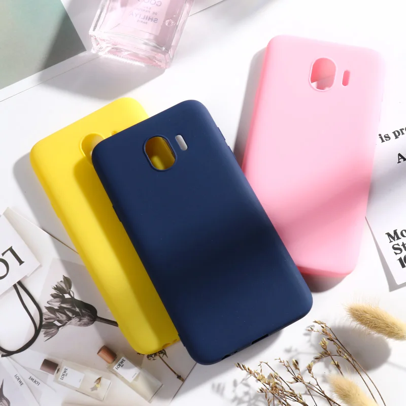 Матовый чехол для Samsung J7 Neo J2 Pro J5 Prime J4 Core J8 J6 2018 J3 2017 S20 Ultra S10 S8 S9 Plus S7 силиконовый