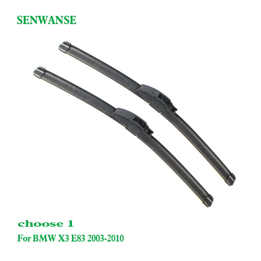 Senwanse Windshield Wiper blades for For BMW X3 E83 / F25 car front window windscreen wiper Auto Accessories | Автомобили и