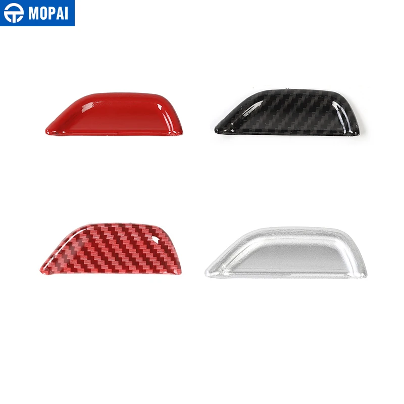 

MOPAI Car Interior Armrest Storage Box Switch Decoration Cover Stickers For Dodge Challenger 2009+ Accessories