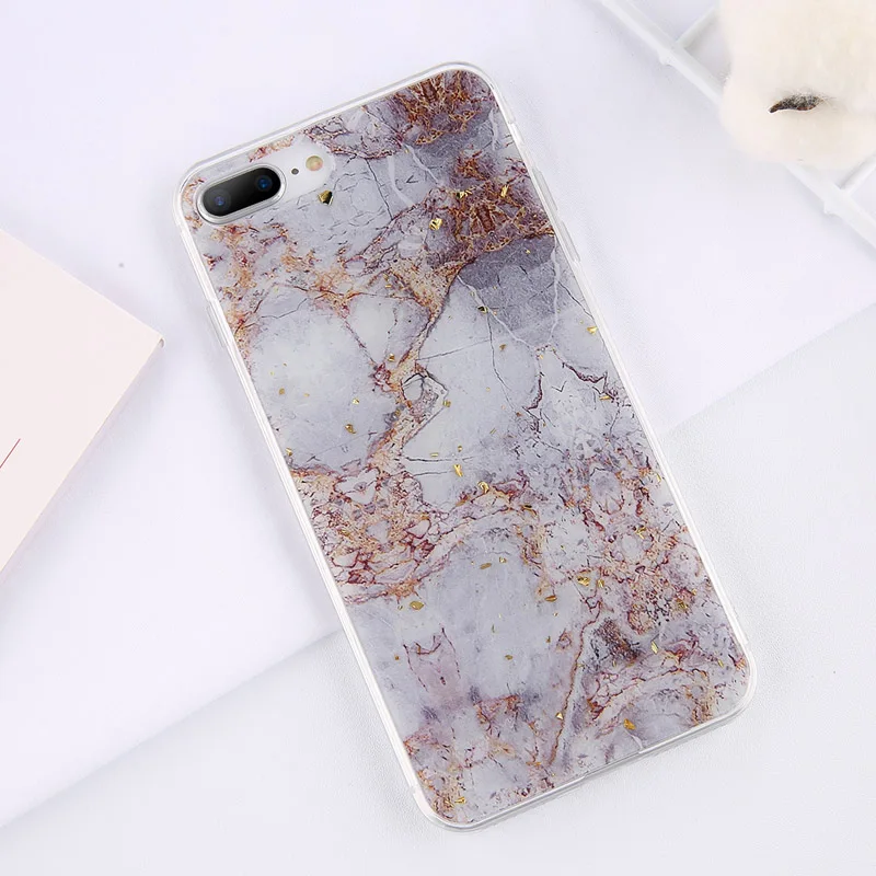 AC7807 Lovebay Золотая фольга Bling marble для iPhone 11 Pro Max X XS Max XR чехол для телефона мягкий ТПУ чехол для iPhone 7 8 6 6s Plus блестящий чехол - Цвет: AC7807