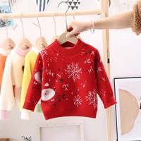 girl winter christmas pattern sweater winter baby clothes autumn fall toddler outfits kids winter sweaters toddler winter clothe