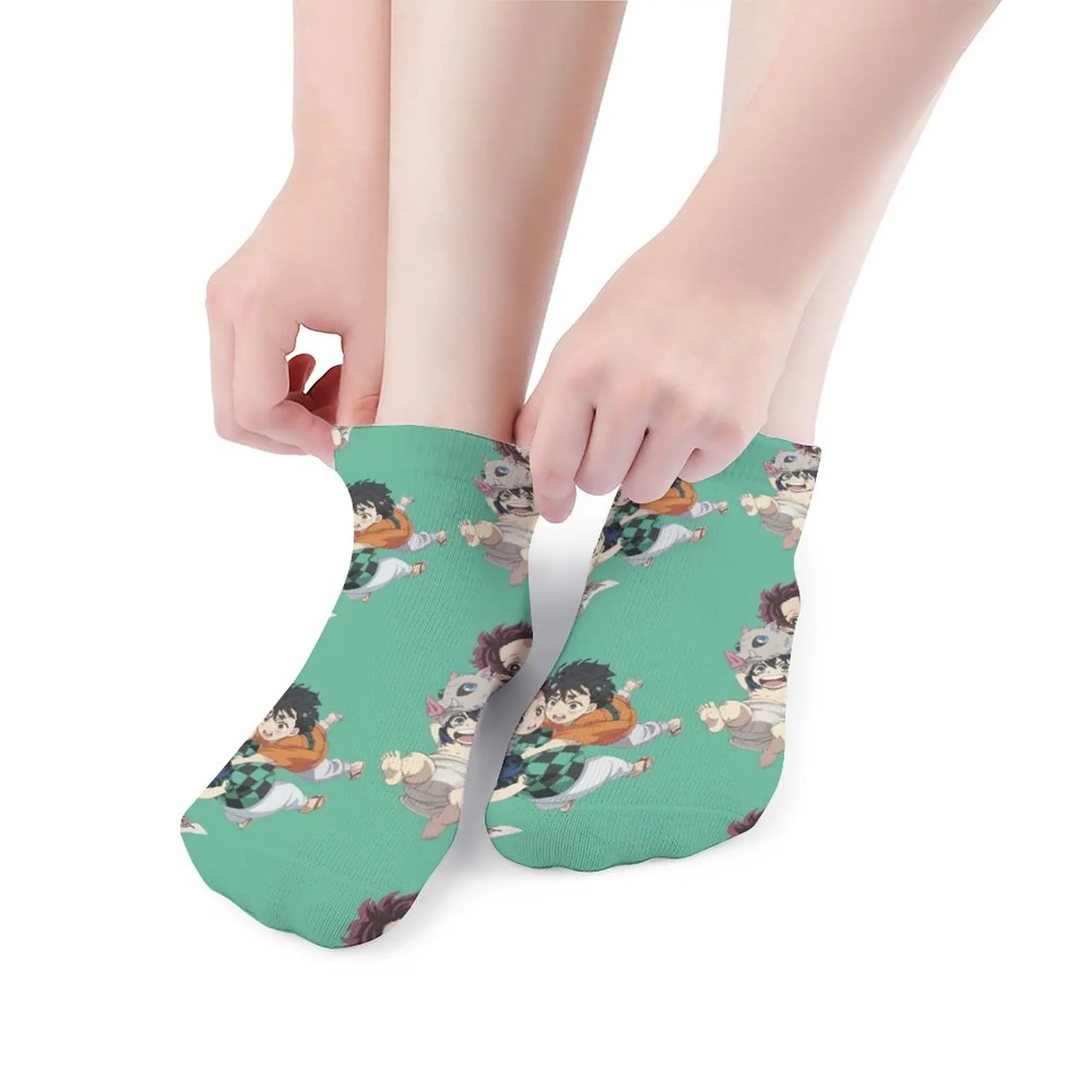

Giyuu Socks Paint Breathable Socks Non Slip Indoor Couple Large Chemical Fiber Socks