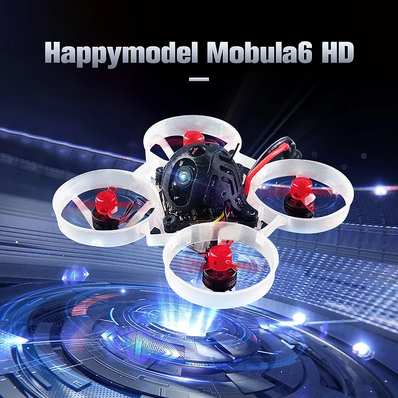 Happymodel Mobula6 HD M6 65 мм Crazybee F4 Lite 1S Whoop FPV Racer Drone BNF w/ Runcam Split3 1080P DVR камера 5 8 ГГц