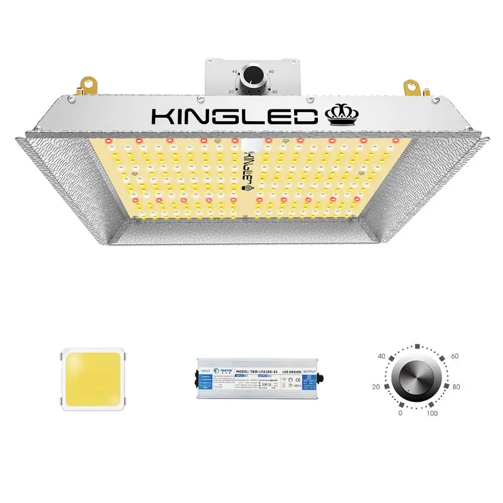 Светодиодная Квантовая лампа Kingled Samsung полного спектра для выращивания растений
