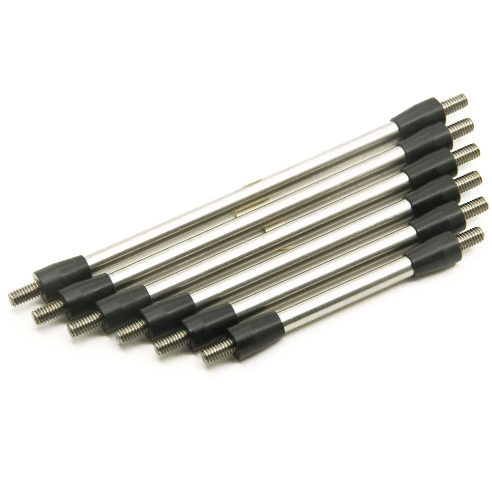 

YEAHRUN 57.5-107.5mm Stainless Steel M4 Tooth 5mm Diameter Rod For Axial Scx10ll 90046