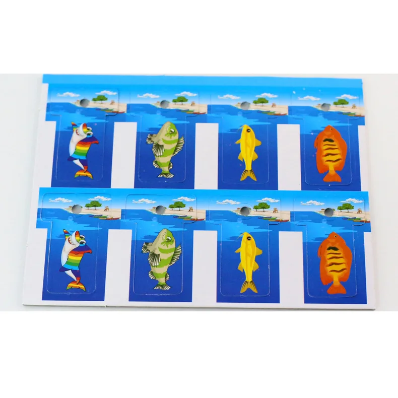

Produced Fishing Hand-Eye Coordination Intellectual Development Parent-Child Children Board Game Toys Fishing Double Game 5054