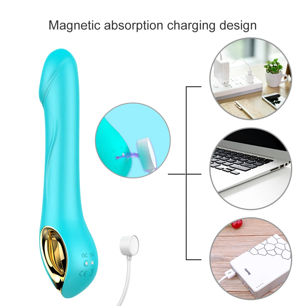 Фаллоимитатор вибратор для женщин точки G волшебный AV палочка 10 скоростей