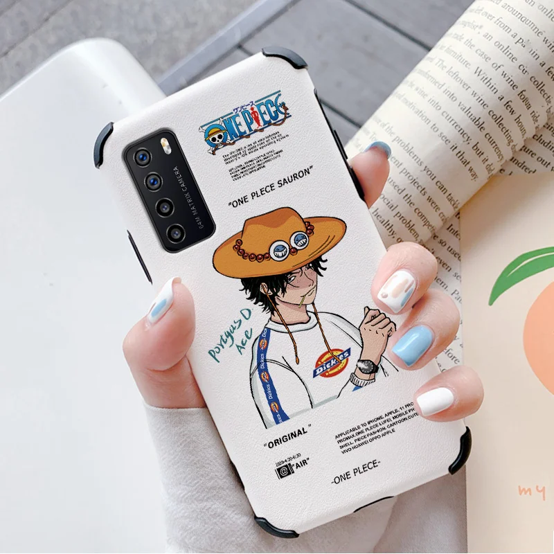 

Fashion Cool Cartoon Case For Honor play 4 4pro 4t 4tpro Honor v30 30 20 10 X10 9a 9x 8 8x Liquid Silicone Cover