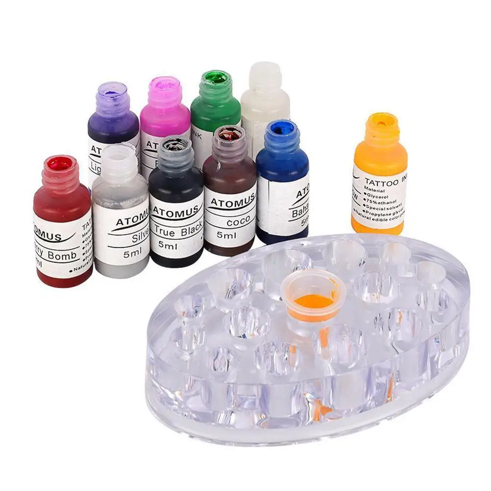 

XY Fancy Tattoo Pigment 10 Colors Tattoo Machine Art Paint Pigment Tattoo Accessory