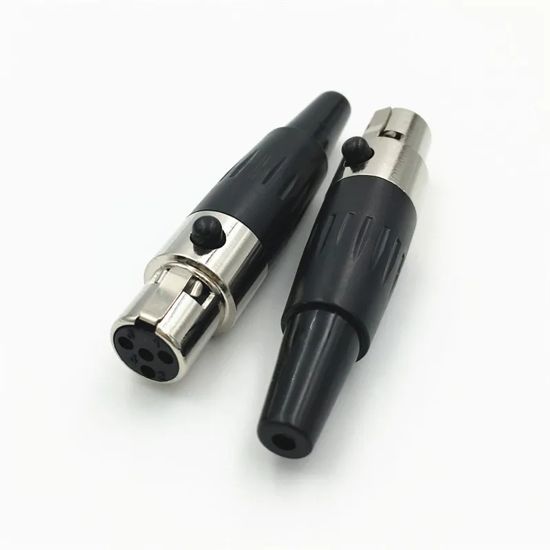 1 шт. Высокое качество Mini XLR 3 4 5 6 контактный разъем маленький Аудио Микрофон для