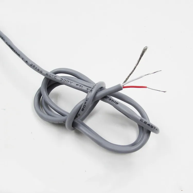 5 м с защитным аудиокабелем серый аудиопровод стерео 26AWG усилитель мощности