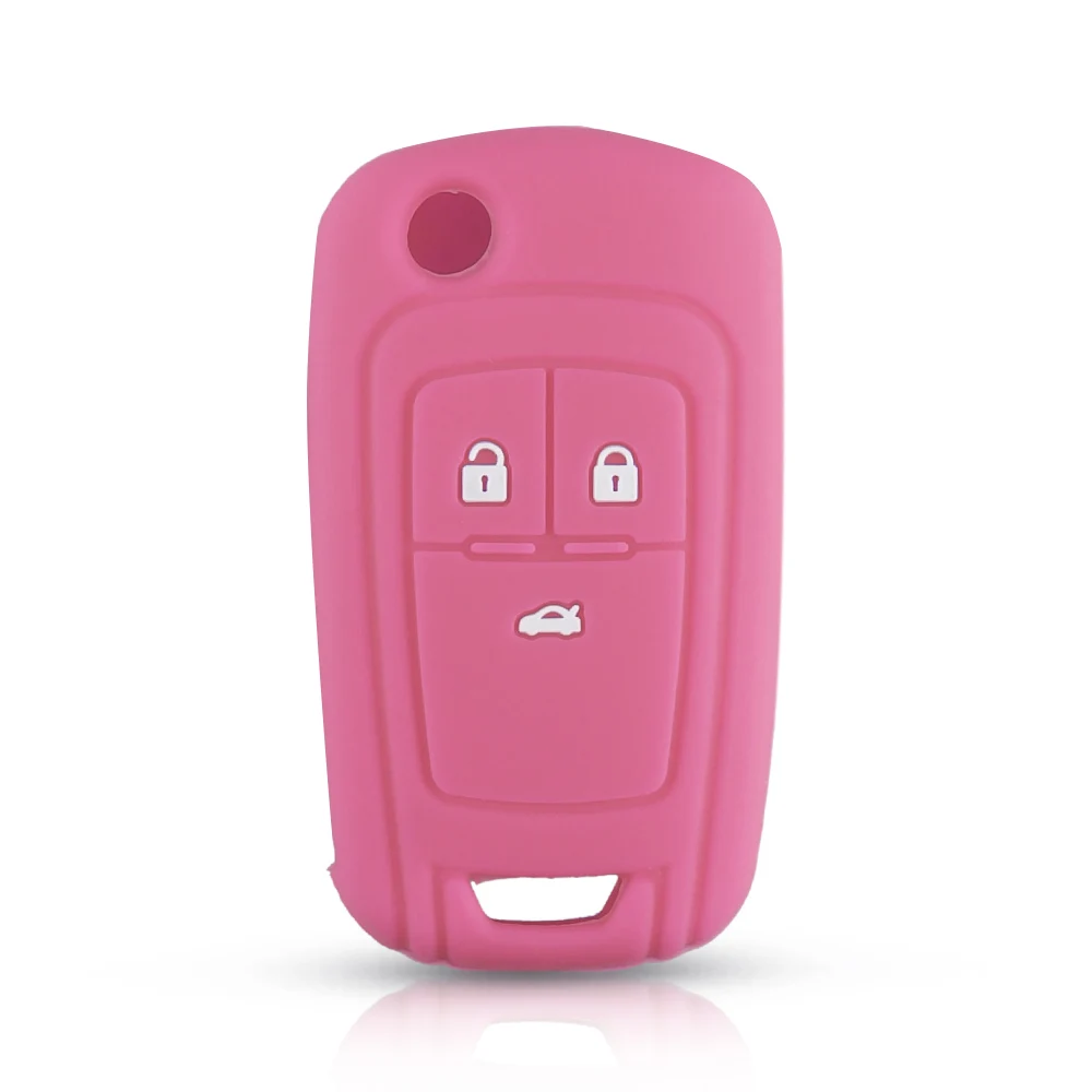 

Силиконовый чехол для автомобильного ключа KEYYOU для OPEL/VAUXHALL 433 МГц для Astra J Corsa E Insignia Zafira C 2009-2016, чехол-флип для дистанционного ключа