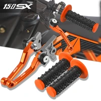motocross non slip hand grips handlebar and dirt bike brake clutch levers for 150sx 2009 2010 2011 2012 2013 2014 2015 150 sx