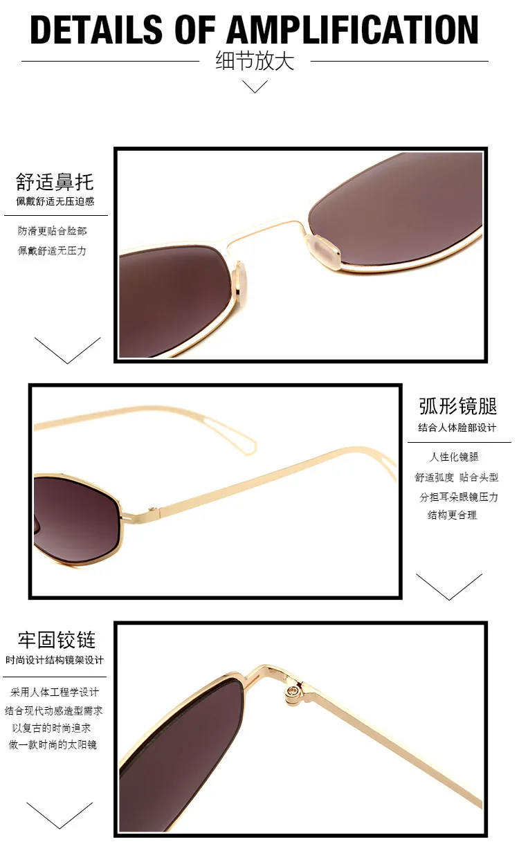 

square vintage Brand designer Small square green mirror Sunglasses For Women Metal Reflective Flat Lens Sunglasses Female UV400