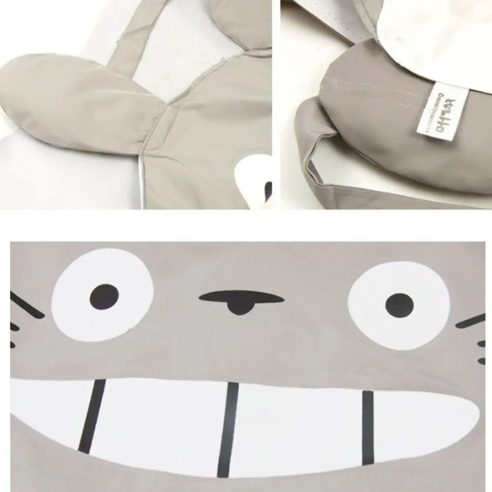 

Japan Anime Totoro Gray Waterproof Apron Without Sleeve Fashion Creative Kitchen Cooking Home Wear Cosplay Cartoon totoro Aprons