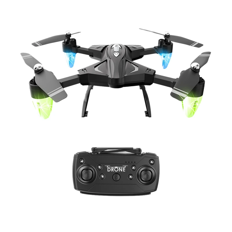 F69 Дрон с дистанционным управлением Wi Fi FPV 30 Вт камера 4 осевая воздушная игрушка