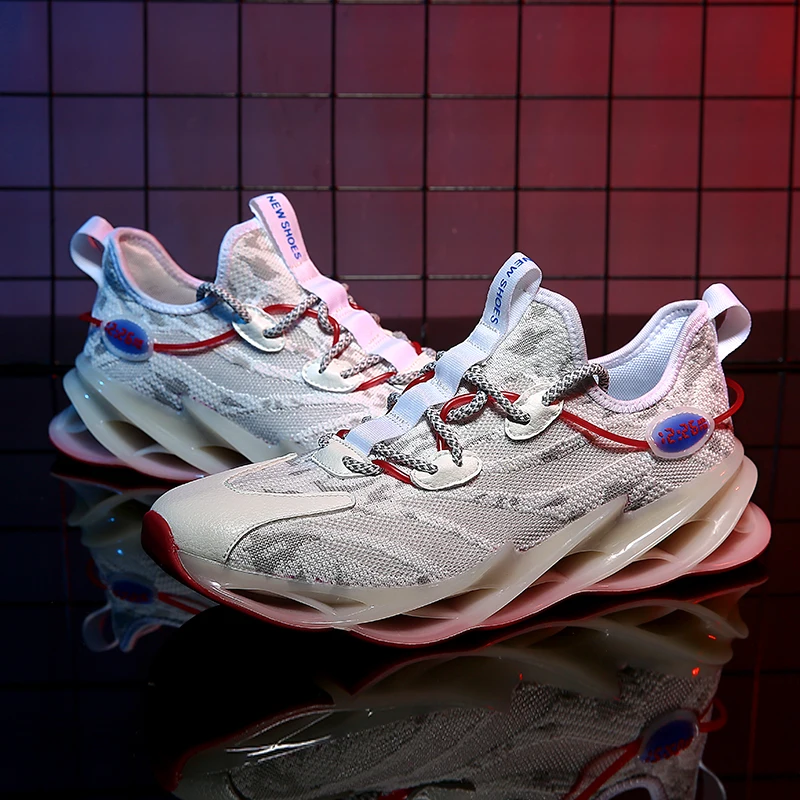 Мужские спортивные туфли новинка 2020 высококачественные легкие летающие тканые