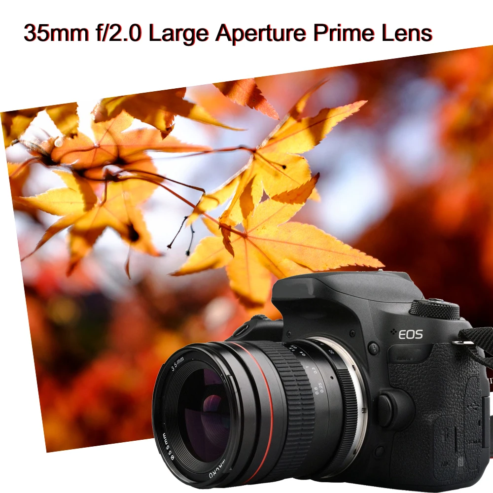 Объектив JINTU 35 мм F/2 0 для Nikon FX DX F D5 D4 D850 D750 D500 D7500 D5600 D5500 D3500 D90 D80 D3400 | Электроника