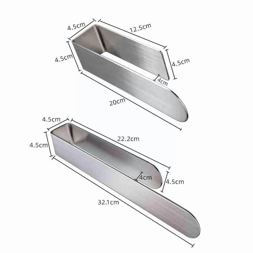 

Nordic Non-porous Steel Bathroom Towel Rack Bathroom Shelf Storage Towel Bar Simple