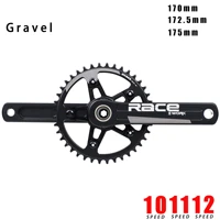 road bicycle chainset crankset for race gravel cyclocross bike crank 170172 5175mm gxp bb bottom bracket bb386 new