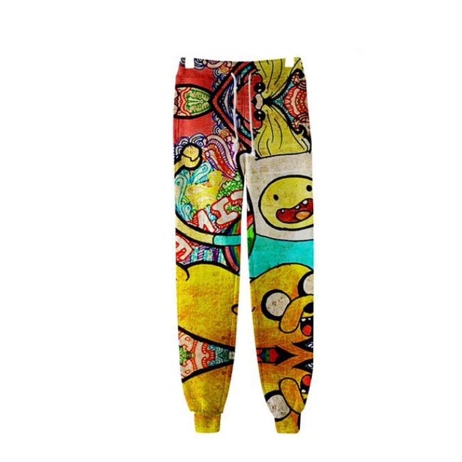 

Anime Adventure Time Finn and Jake Sweat Pants 3D Joggers Pants Trousers Men/Women Streetwear Hip Hop Sweatpants Cosplay Costume
