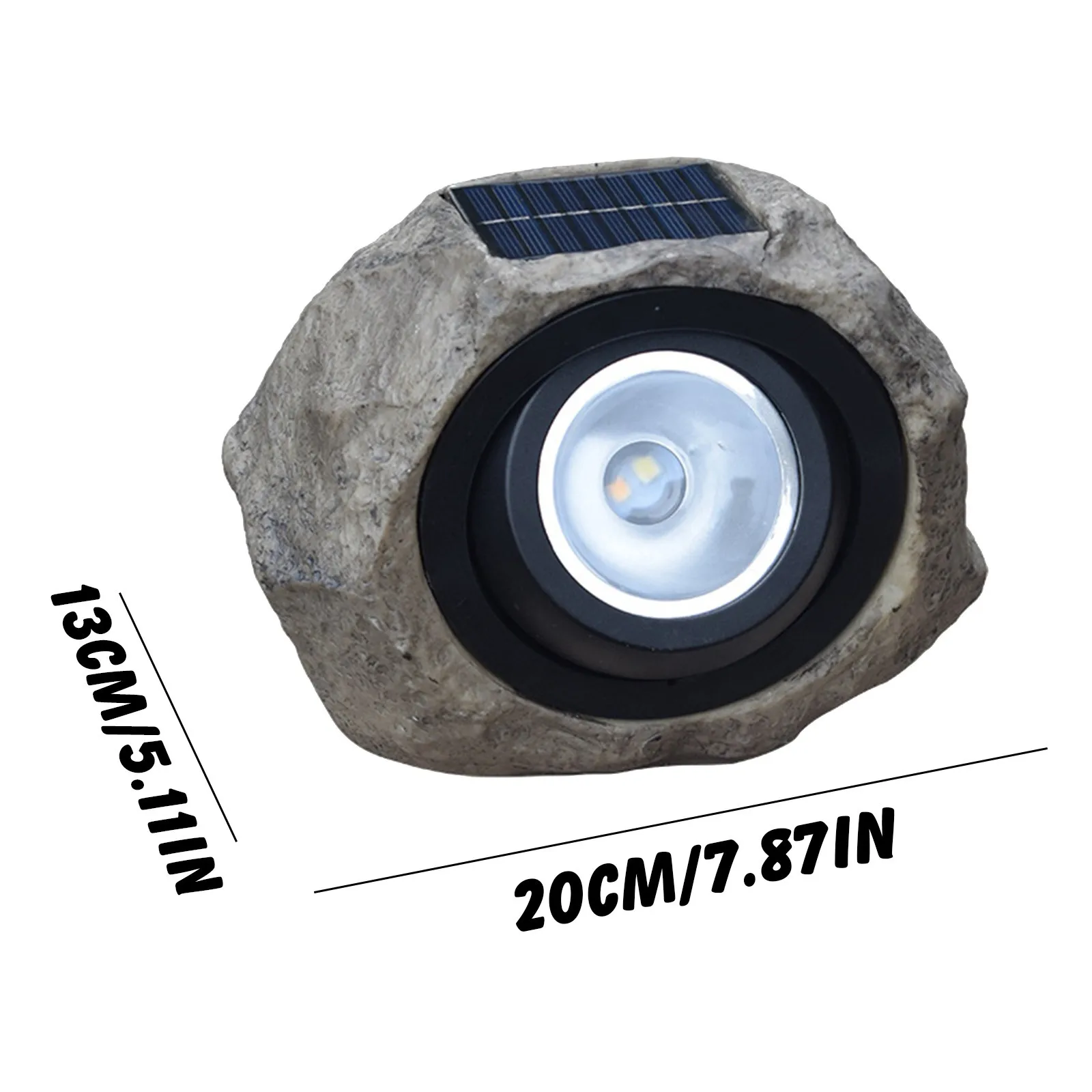 

Creative Large Outdoor Garden Light Garden Led Solar Decorative Rock Stone Spot Lights Lamp Yard Decoracion Jardin Exterior Led