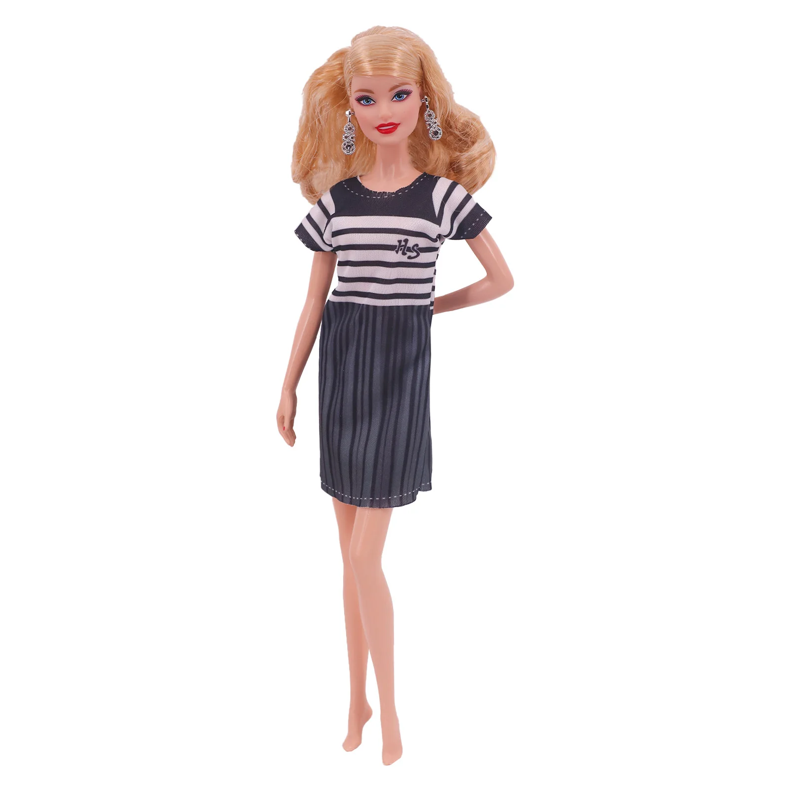 Одежда для куклы Барби новинка милое Боди-платье подходит 11 5 дюймов Коктейльные