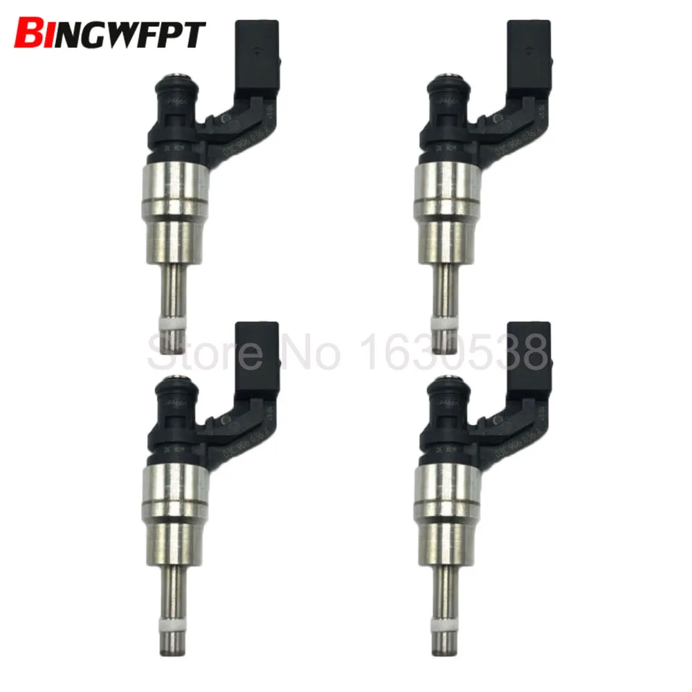 4 шт. Топливная форсунка 03C906036A 0261500005 0261500016 для Volkswagen Golf 1 6 81 кВт Audi A2 8Z бензин 02 05