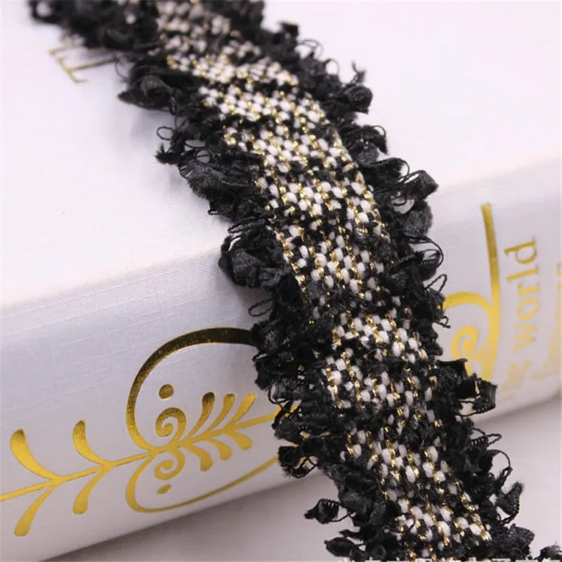 1 ярд/партия нейлоновая кружевная отделка винтажная вышитая лента шириной 3 см