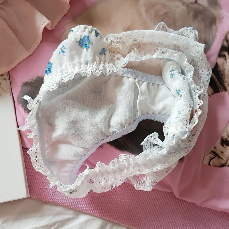 Romanctic Rose милые сексуальные кружевные шифоновые трусики для девочек трусы женское