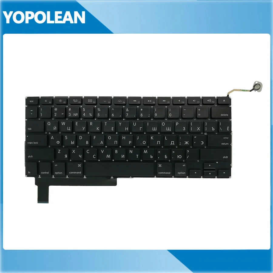 5 шт./лот новая маленькая русская клавиатура с русской раскладкой для Macbook Pro 15