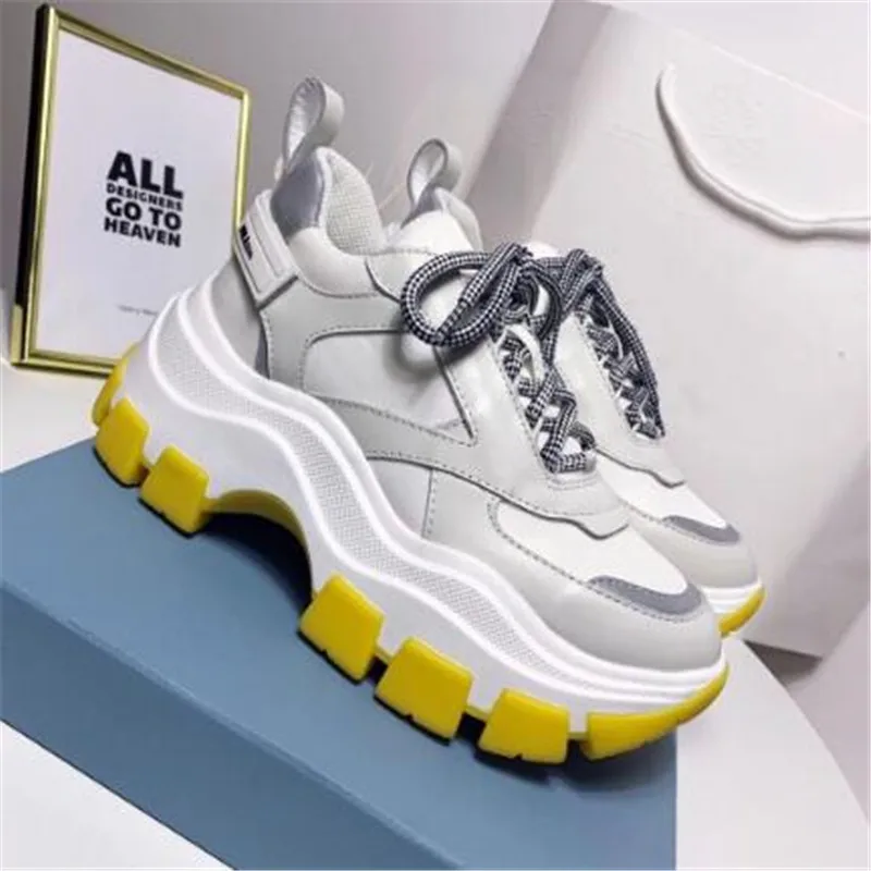 

Женские кроссовки на платформе, на шнуровке, модная спортивная обувь, Элегантная удобная обувь