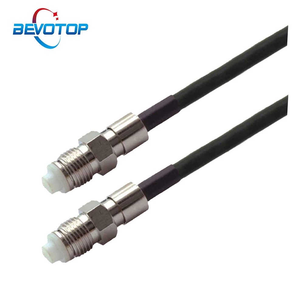 

1PCS RG174 Pigtail FME Female to FME Female Jack RF Coaxial Cable Assembly FME F/F Extension Cable RF Coax Jumper 15CM 50CM