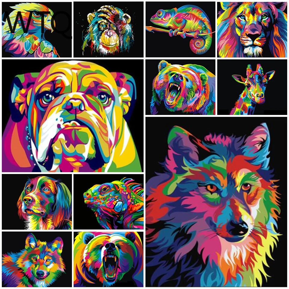 

DIY алмазная живопись, вышивка крестиком, фотография 5D, фотография тигра, украшение, подарок, искусство