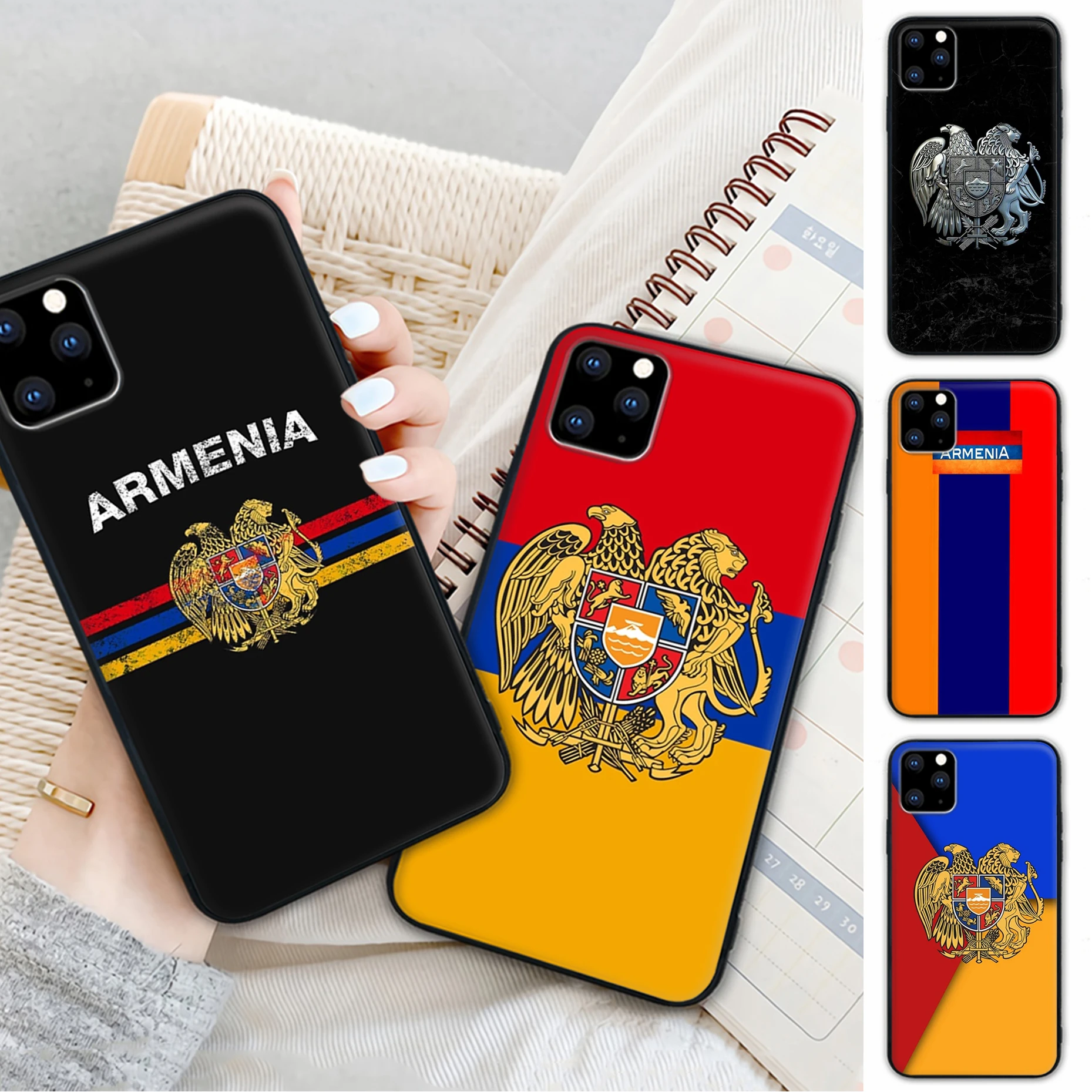 

Dropshipping Armenia Armenians Flag Telephone Cover Case For Iphone 12 11 Pro Xs Max 6s 7 8 Plus Xr Xs X 5s Se 2020