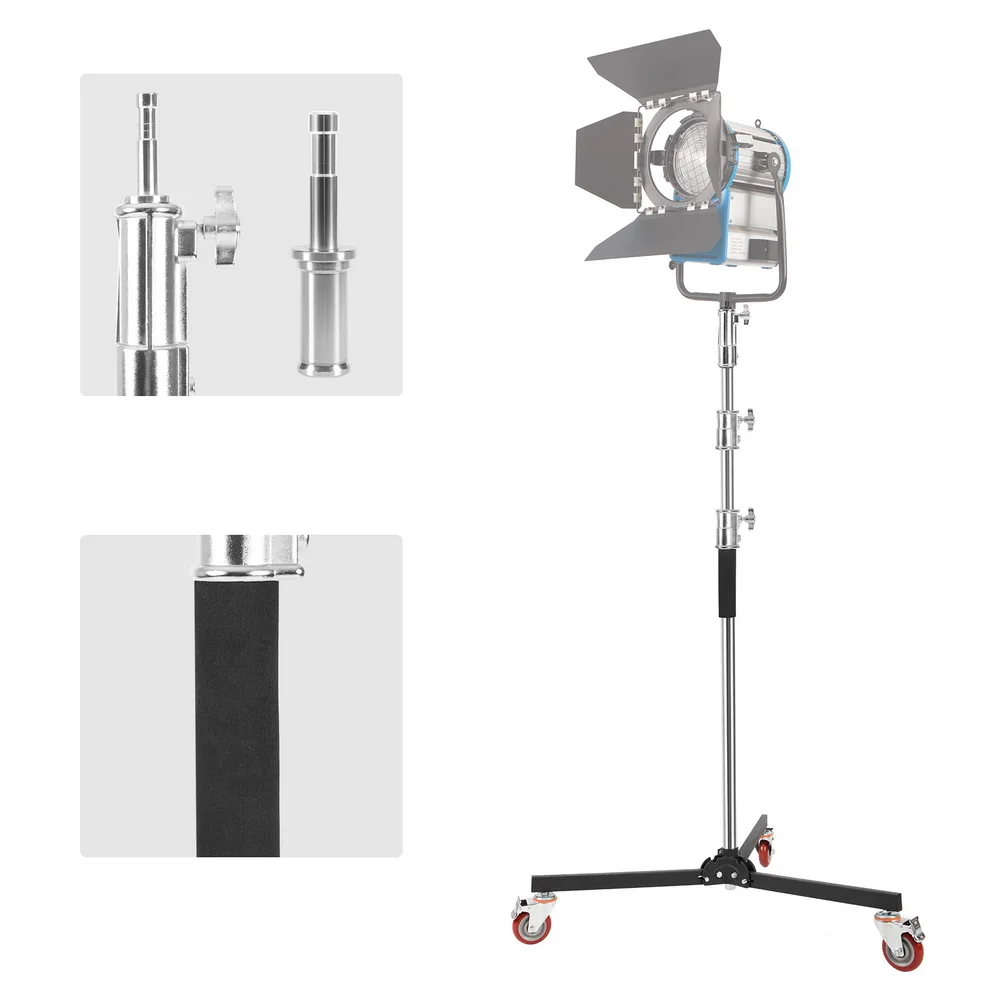 51 114in сверхмощный Arri Flash Light Stand штатив и 4in колесо для студии света|Аксессуары