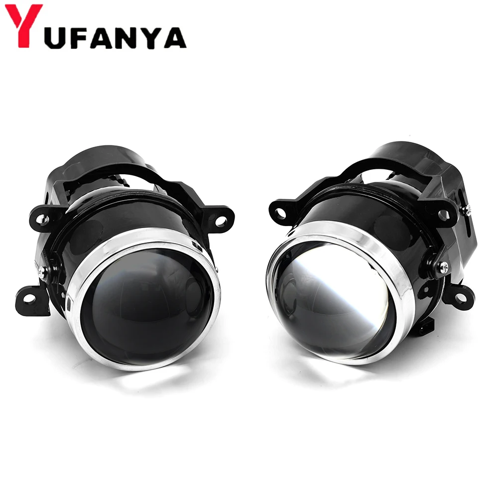 YUFANYA 3 0 дюйма G2 HID галогенные D2H D2S Bi Xenon Противотуманные фары комплект линз для