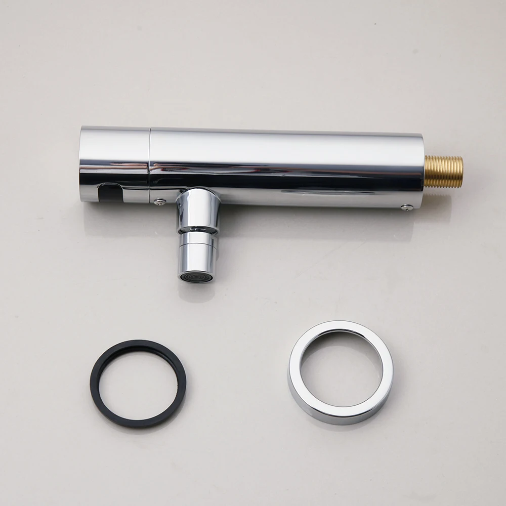 Однотонный латунный смеситель KEMAIDI с автоматическим датчиком для раковины в