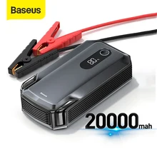 Baseus 20000mAh Car Jump Starter Power Bank 2000A 12V Portable Battery Charger Auto Emergency Booster Starting Device Jump Start