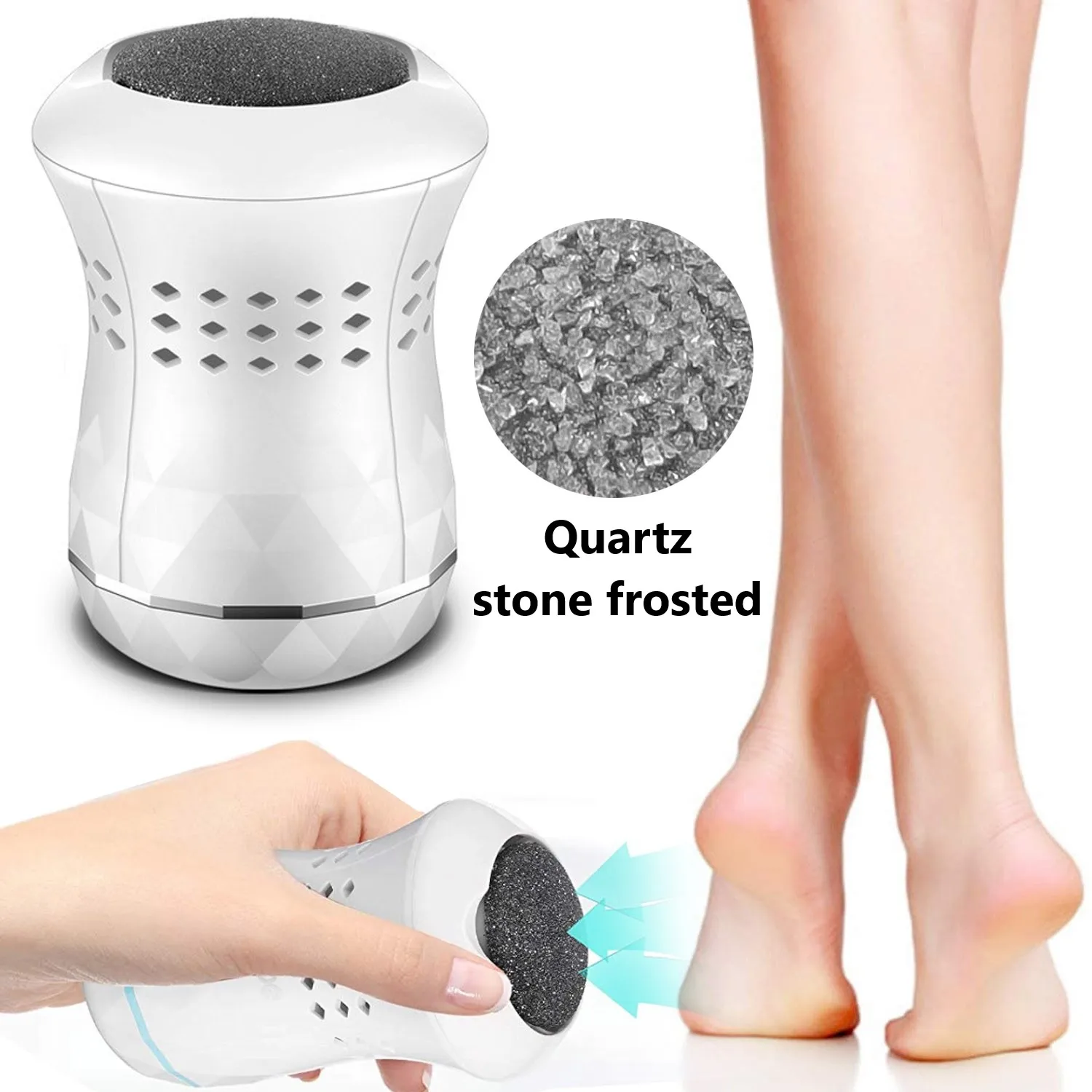 

Electric Pedicure Foot Rasp Professional Pedicure Hard Skin Remover Electric Pedicure Foot Rechargeable Portable Callus USB