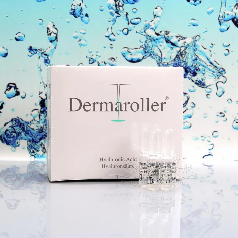 

Dermaroller Hyaluroic Acid Serum 0,35 Percent Vial 1,5ml, 1 x 30 pieces Face Serum Hydrating Whitening