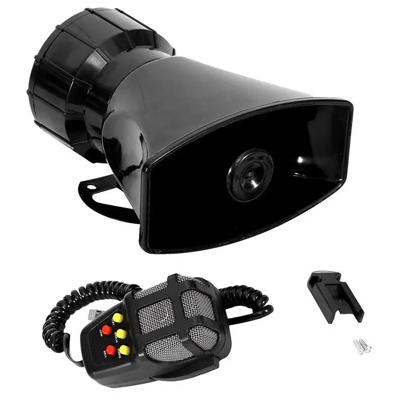 Звуковая Автомобильная аварийная сирена звуковой сигнал микрофон акустическая